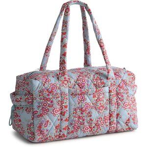 Women's Featherweight Original Nylon Duffel Bag Paisley Bouquet  TSA-Approved Li